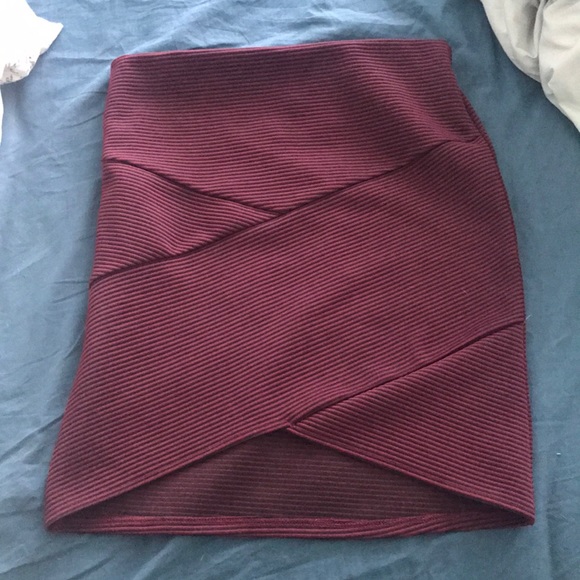 Forever 21 Dresses & Skirts - Purple skirt with stripes